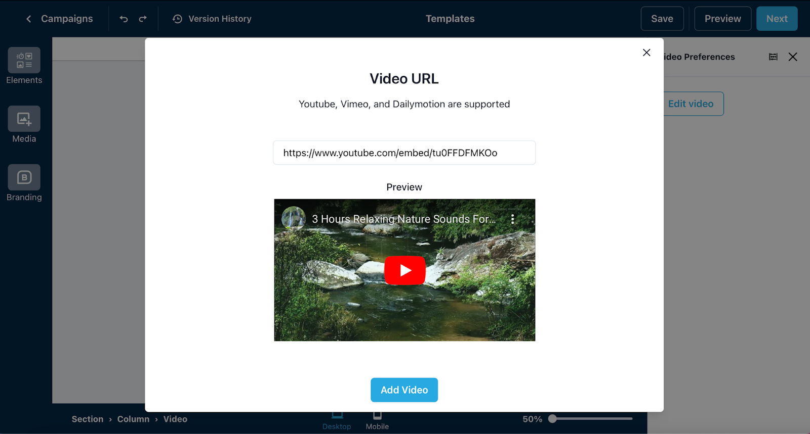 How To Add A Video To Your Page GiveEasy